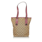 Gucci GG Canvas Charmy Tote Bag (SHG-30646)
