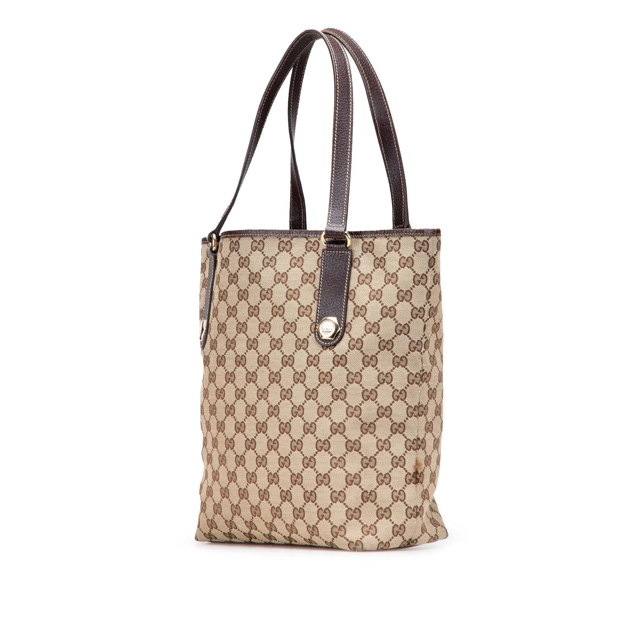 Gucci GG Canvas Charmy Tote