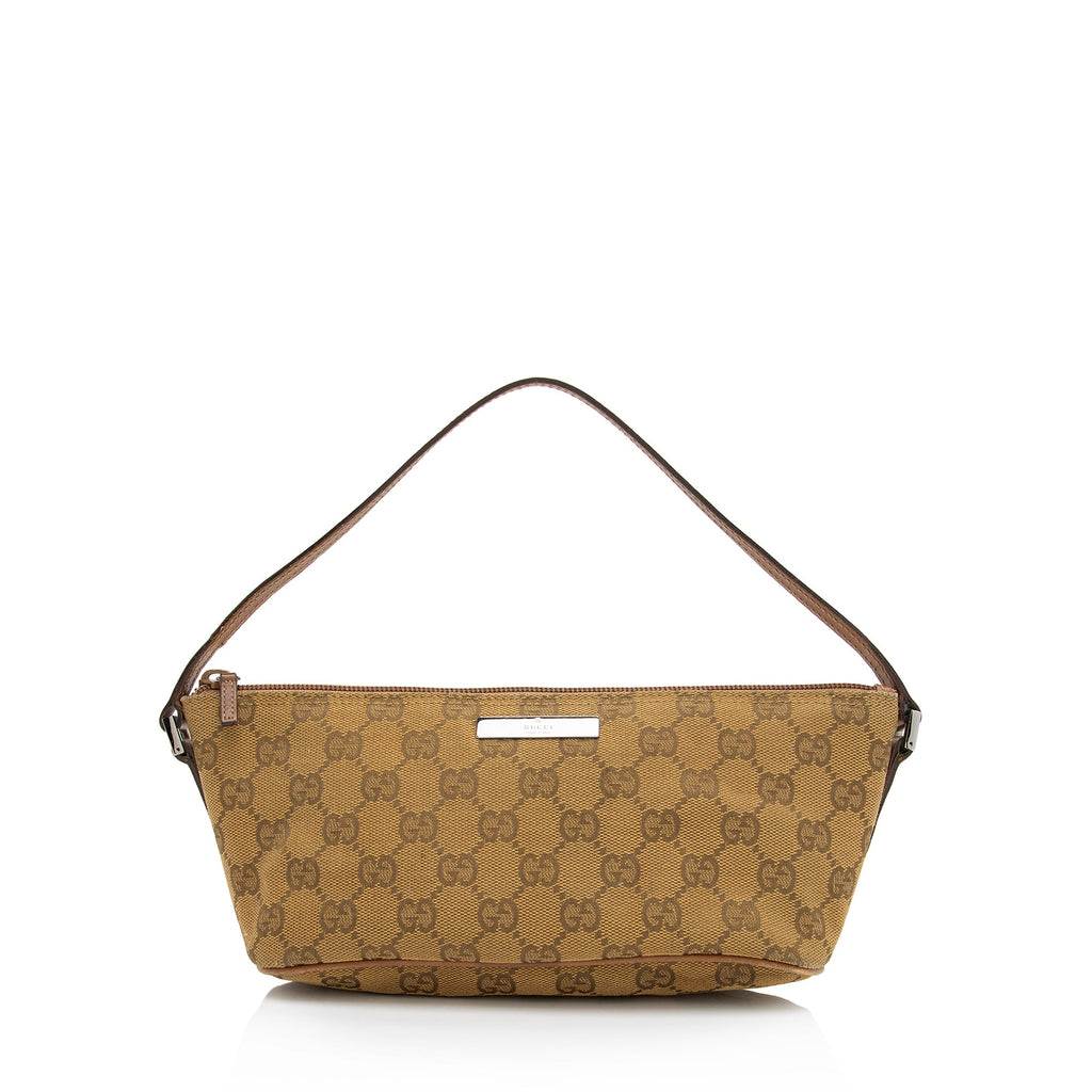 Gucci GG Canvas Classic Pochette (SHF-3v5l8V)