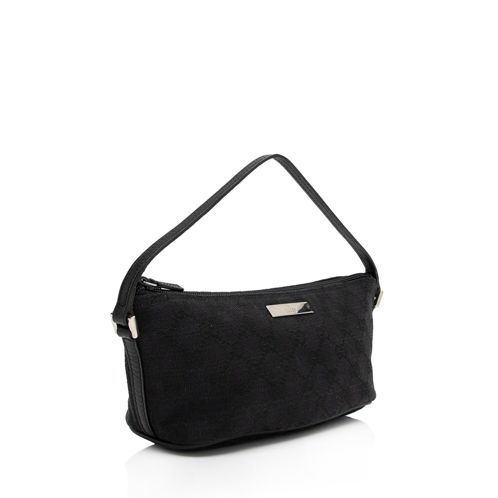Gucci GG Canvas Classic Pochette (SHF-cCuOk2)