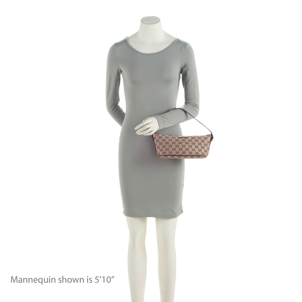 Gucci GG Canvas Classic Pochette (SHF-yWvmJf)