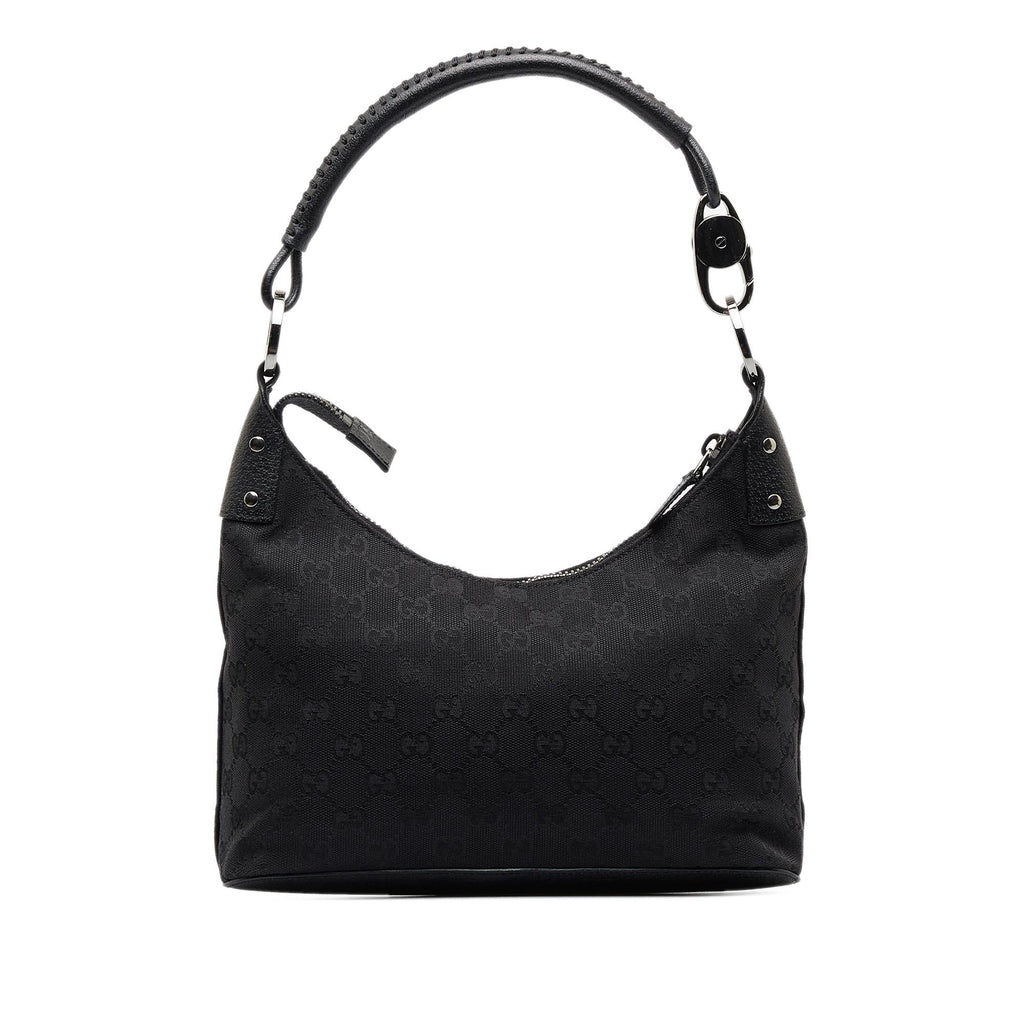 Gucci GG Canvas Classic Ring Hobo (SHG-nRL4TE)