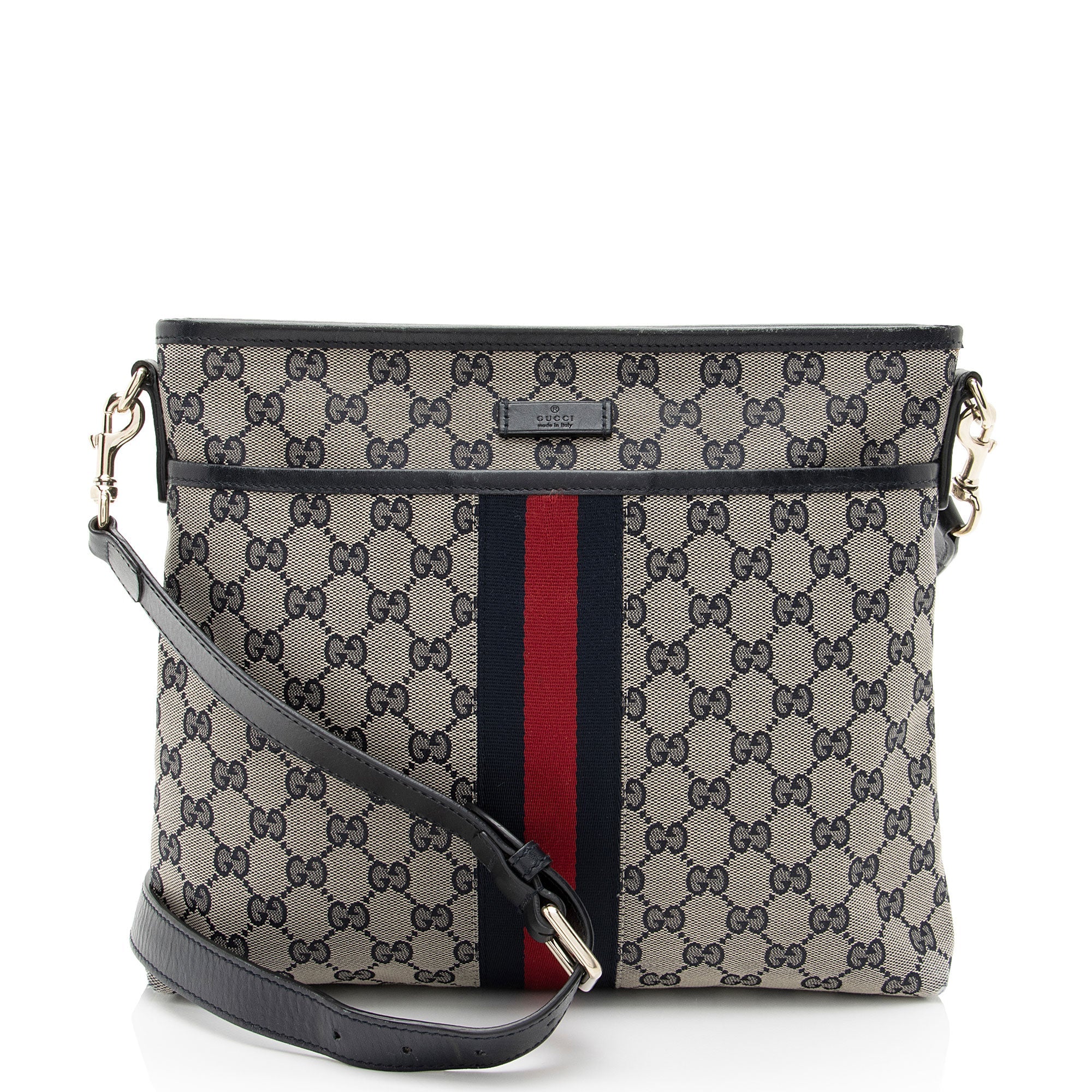 Gucci GG Canvas Classic Web Messenger