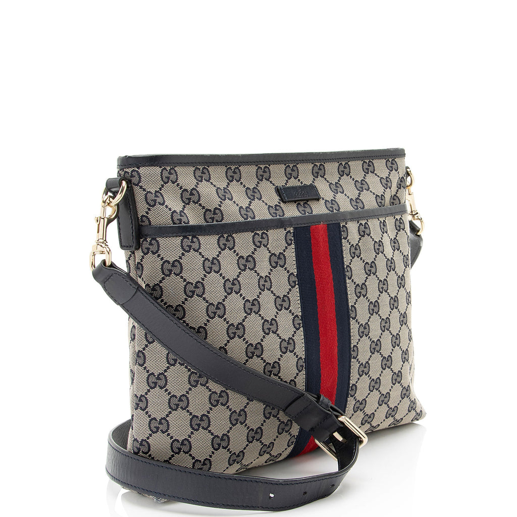 Gucci GG Canvas Classic Web Messenger