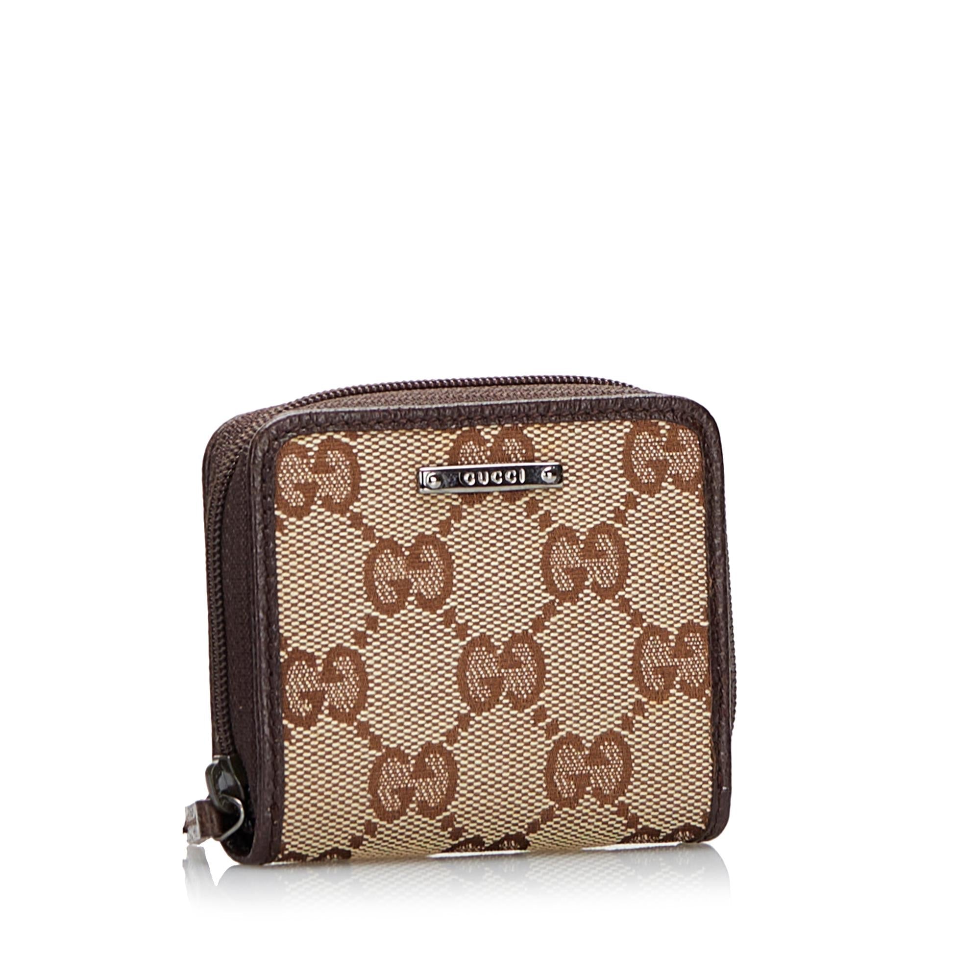 Gucci GG Canvas Coin Pouch (SHG-3y5pqz)