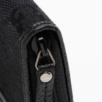 Gucci GG Canvas Compact Zip Around Coin Wallet (SHF-23568)