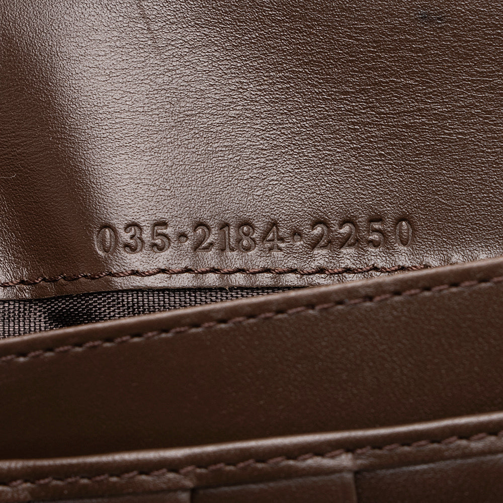 Gucci GG Canvas Continental Wallet (SHF-20077)