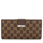 Gucci GG Canvas Continental Wallet (SHF-20077)