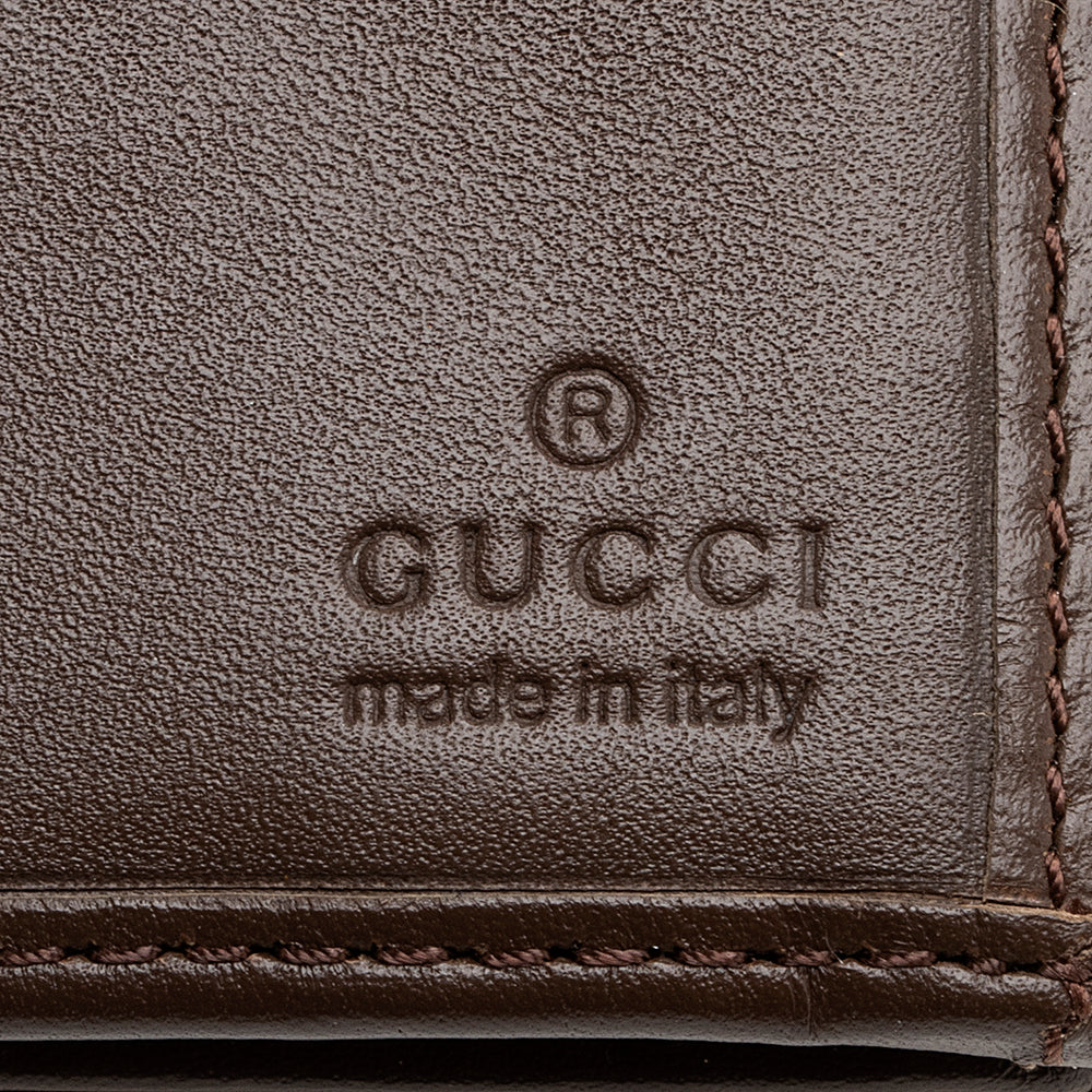 Gucci GG Canvas Continental Wallet (SHF-20077)