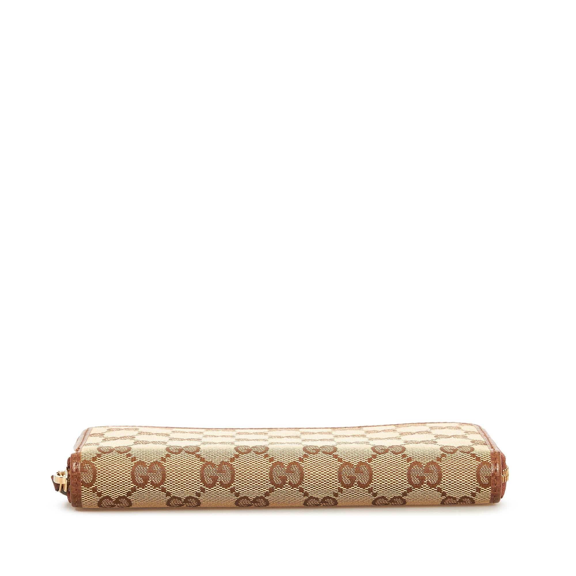 Gucci GG Canvas Continental Wallet (SHG-fP01QB)