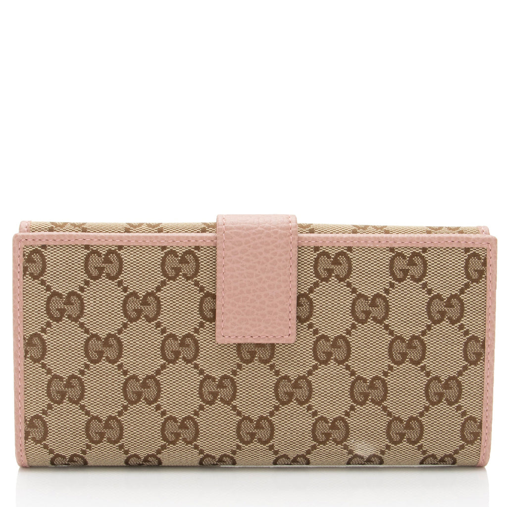 Gucci GG Canvas Continental Wallet (SHF-5Ibp1Y)