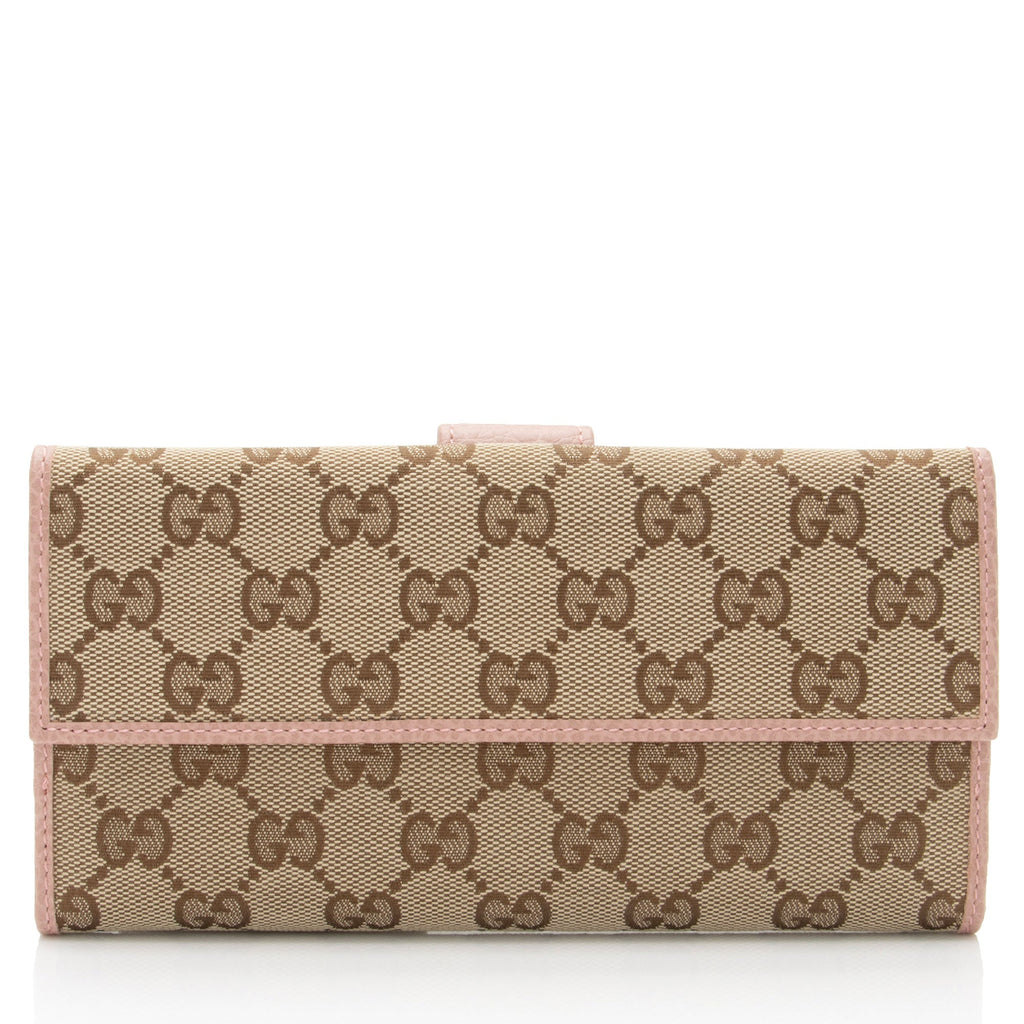 Gucci GG Canvas Continental Wallet (SHF-5Ibp1Y)