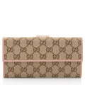 Gucci GG Canvas Continental Wallet (SHF-5Ibp1Y)