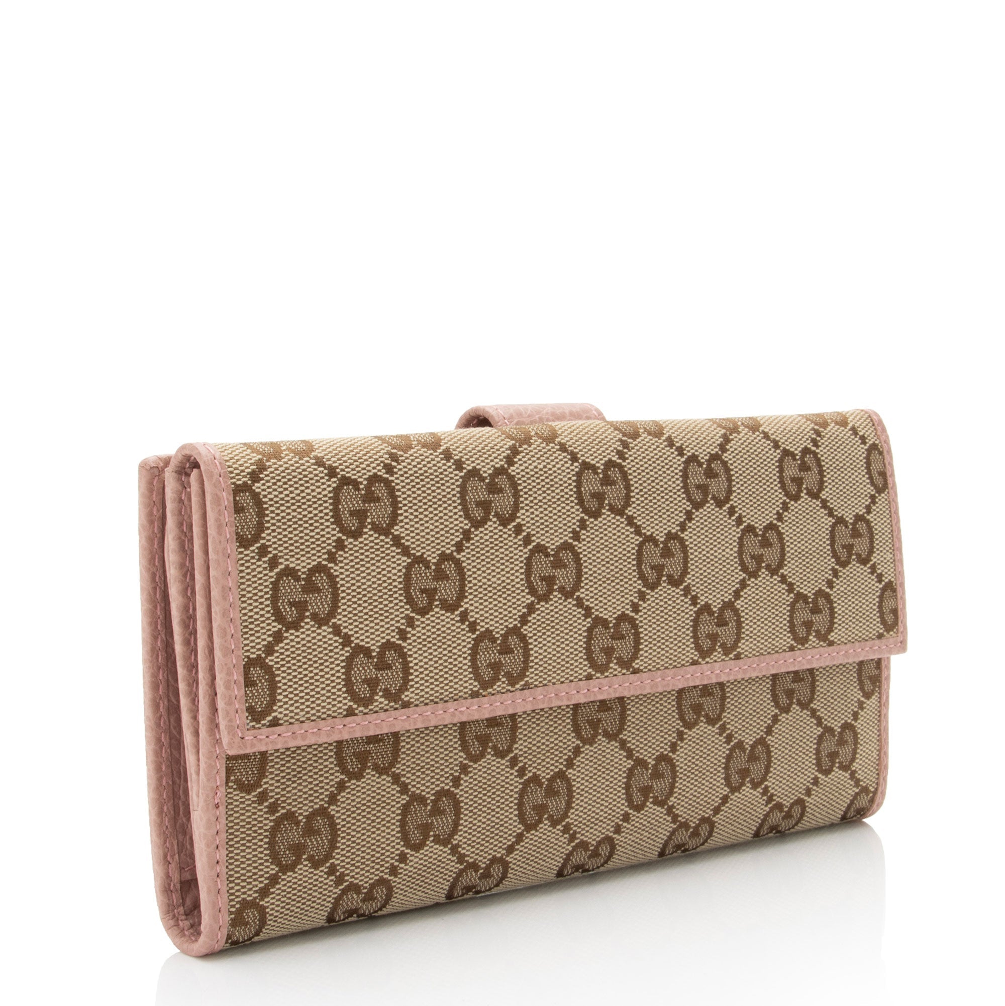Gucci GG Canvas Continental Wallet (SHF-5Ibp1Y)
