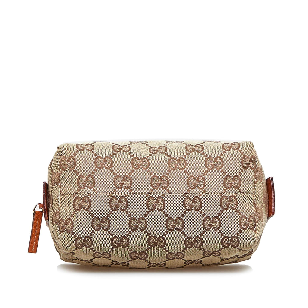 Gucci GG Canvas Cosmetic Pouch (SHG-CMpNy5)