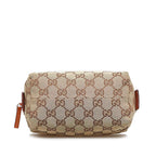 Gucci GG Canvas Cosmetic Pouch (SHG-CMpNy5)