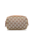 Gucci GG Canvas Cosmetic Pouch (SHG-CMpNy5)