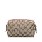 Gucci GG Canvas Cosmetic Pouch (SHG-naEElv)