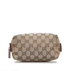 Gucci GG Canvas Cosmetic Pouch (SHG-naEElv)