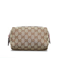 Gucci GG Canvas Cosmetic Pouch (SHG-naEElv)