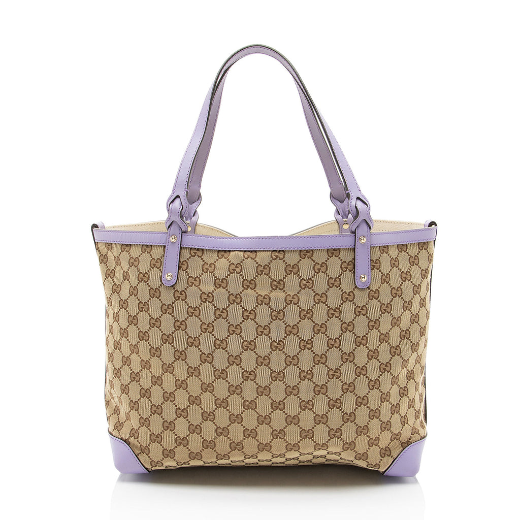 Gucci GG Canvas Craft Medium Tote