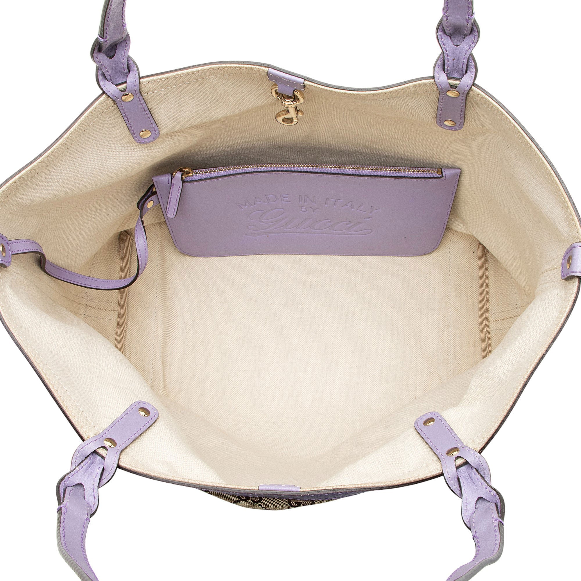 Gucci GG Canvas Craft Medium Tote