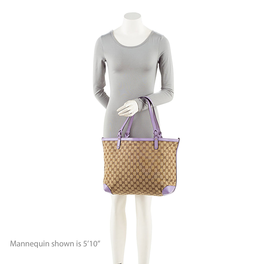 Gucci GG Canvas Craft Medium Tote