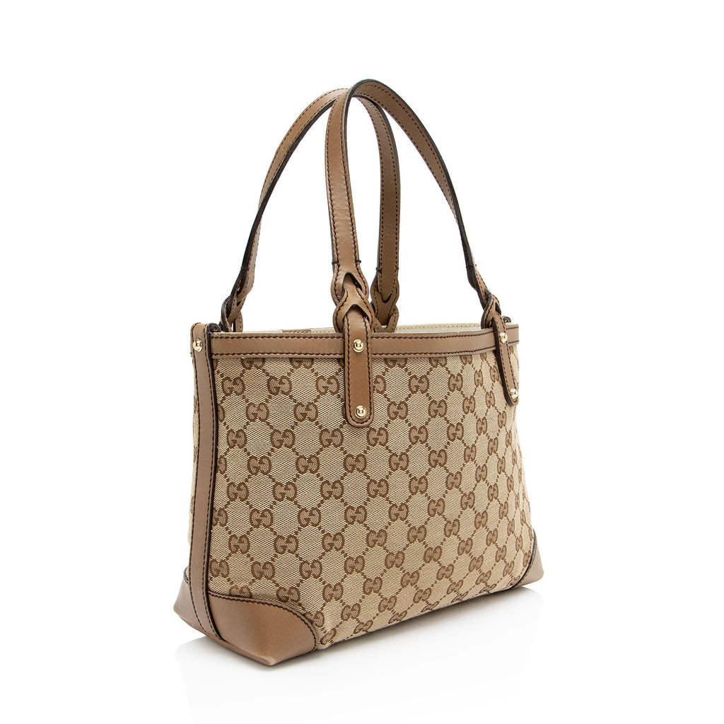 Gucci GG Canvas Craft Small Tote