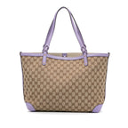 Gucci GG Canvas Craft Tote (SHG-MJEHbV)