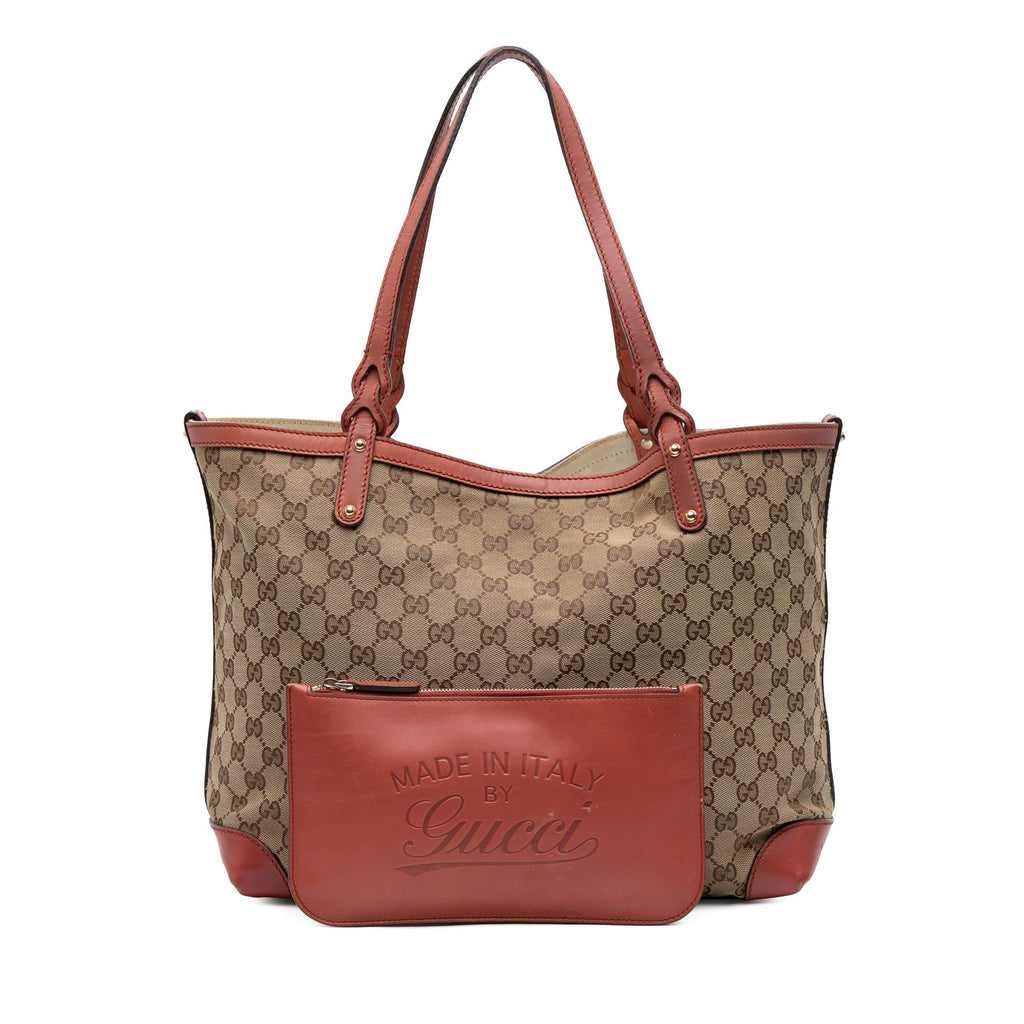 Gucci GG Canvas Craft Tote