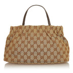 Gucci GG Canvas Crest Handbag (SHG-25768)