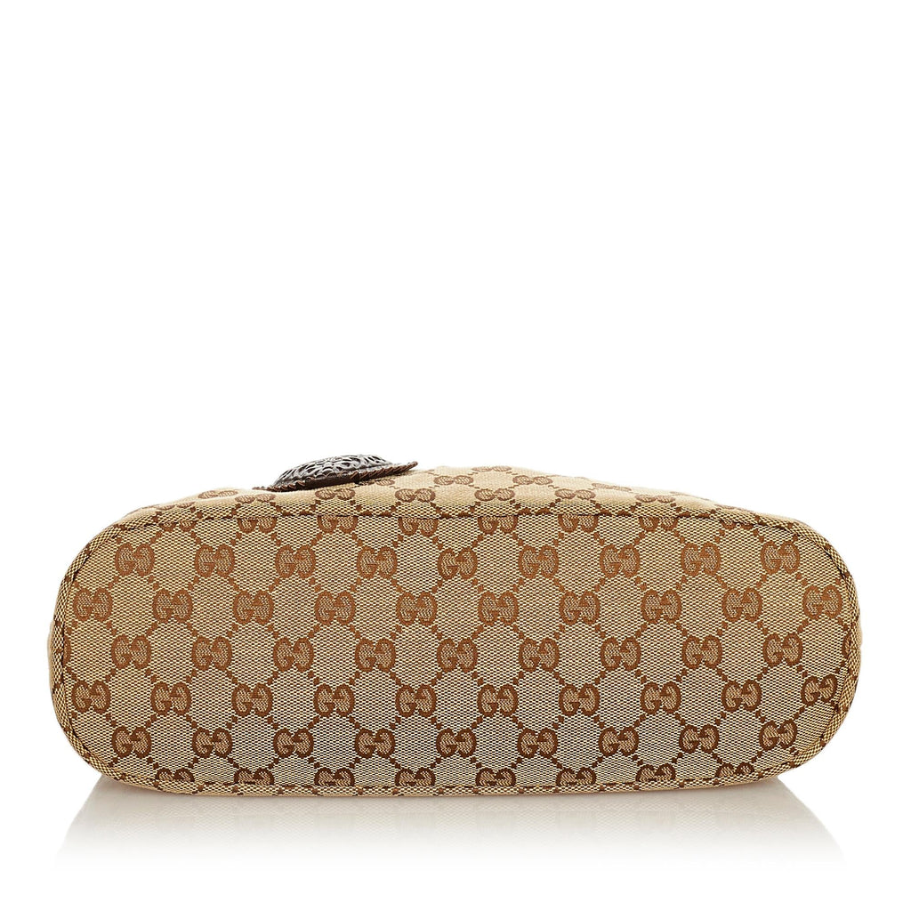 Gucci GG Canvas Crest Handbag (SHG-25768)