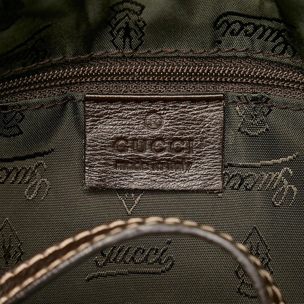 Gucci GG Canvas Crest Handbag (SHG-25768)
