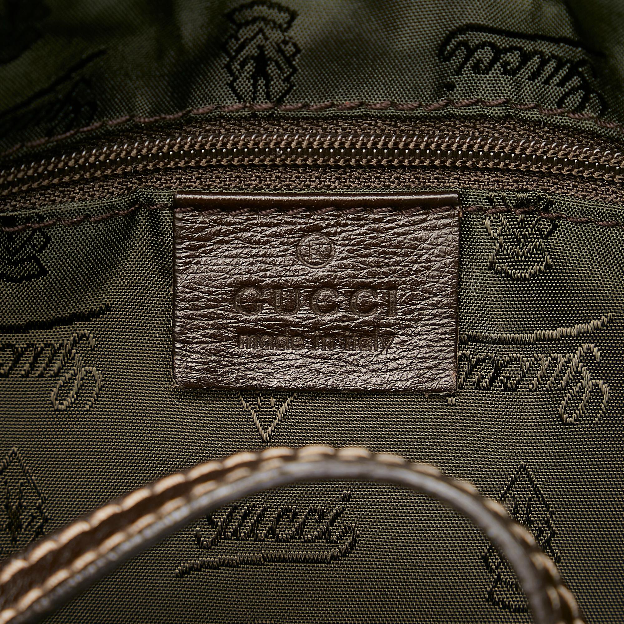 Gucci GG Canvas Crest Handbag (SHG-25768)