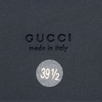 Gucci GG Canvas Crisscross Platform Sandals - Size 9.5 / 39.5 (SHF-KTNudr)