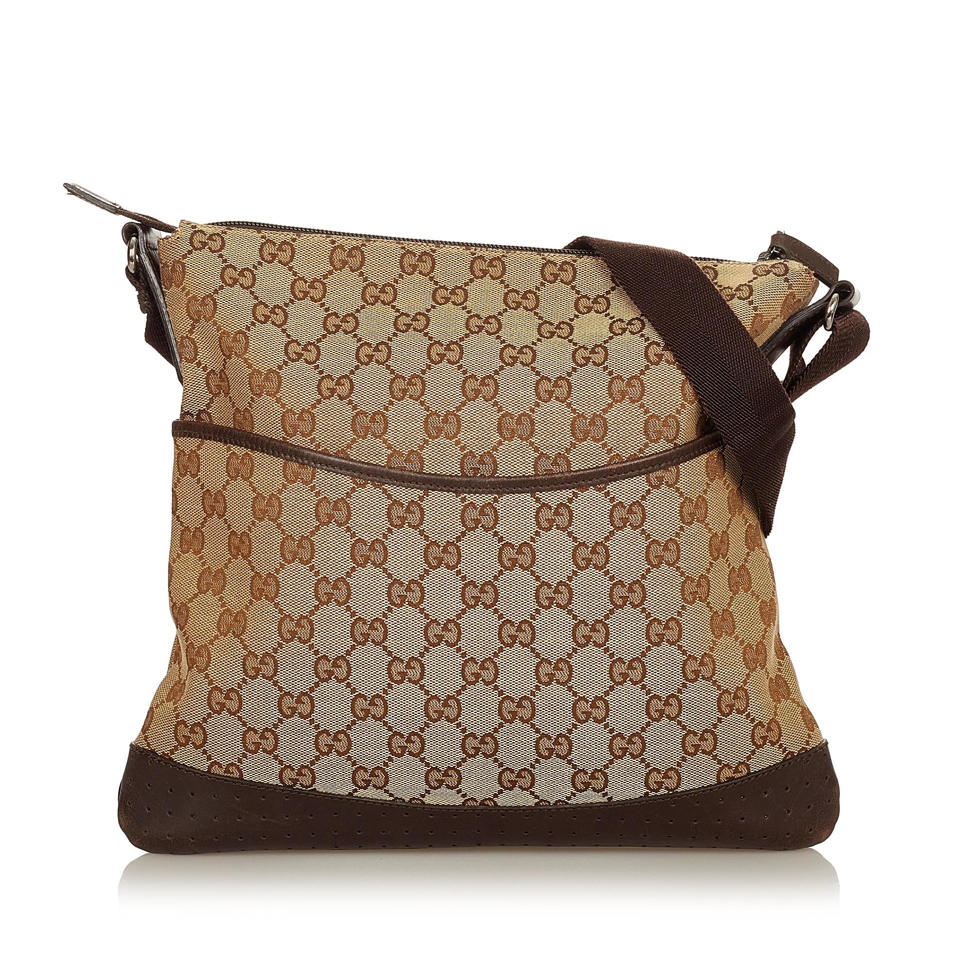 Gucci GG Canvas Crossbody Bag (SHG-25023)