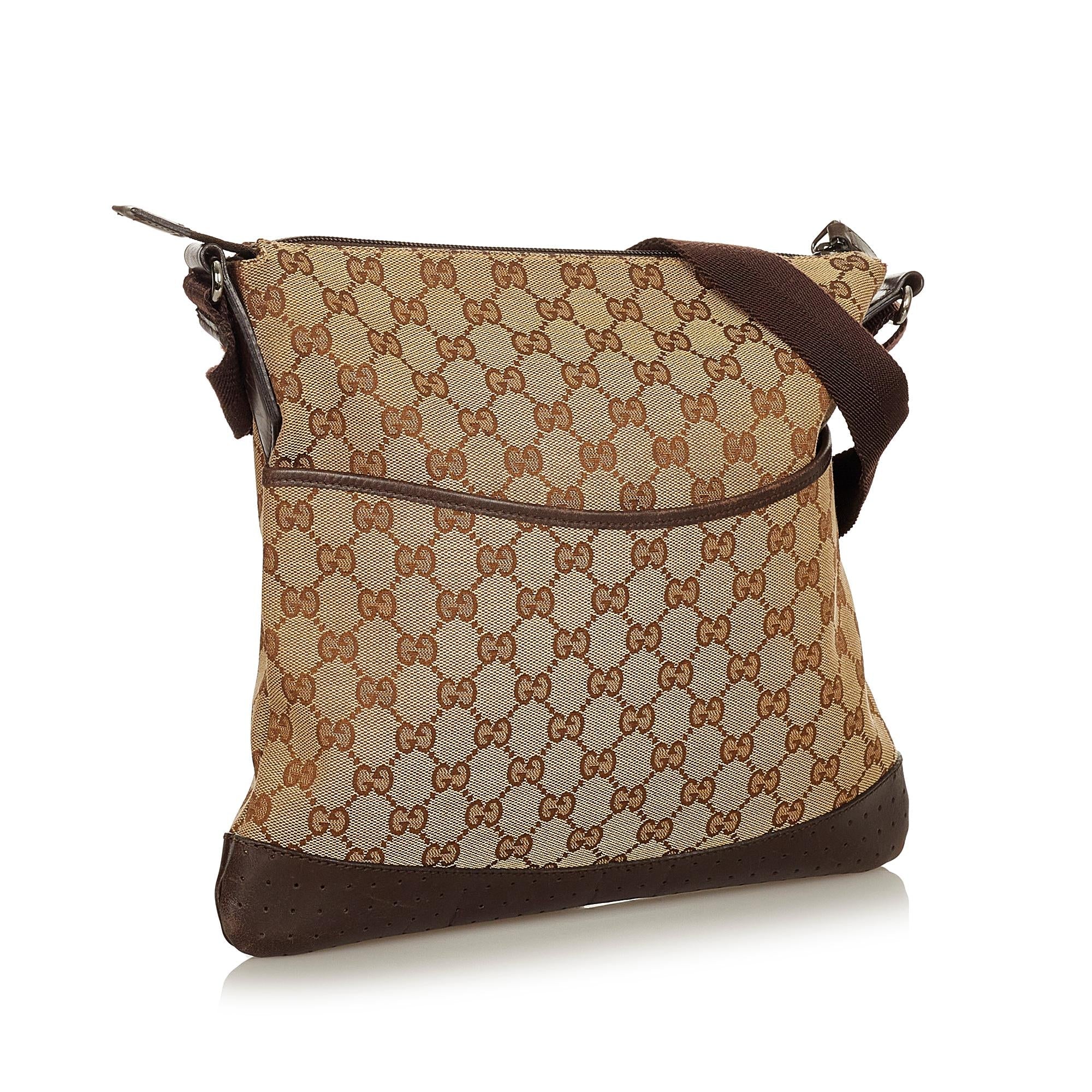 Gucci GG Canvas Crossbody Bag (SHG-25023)