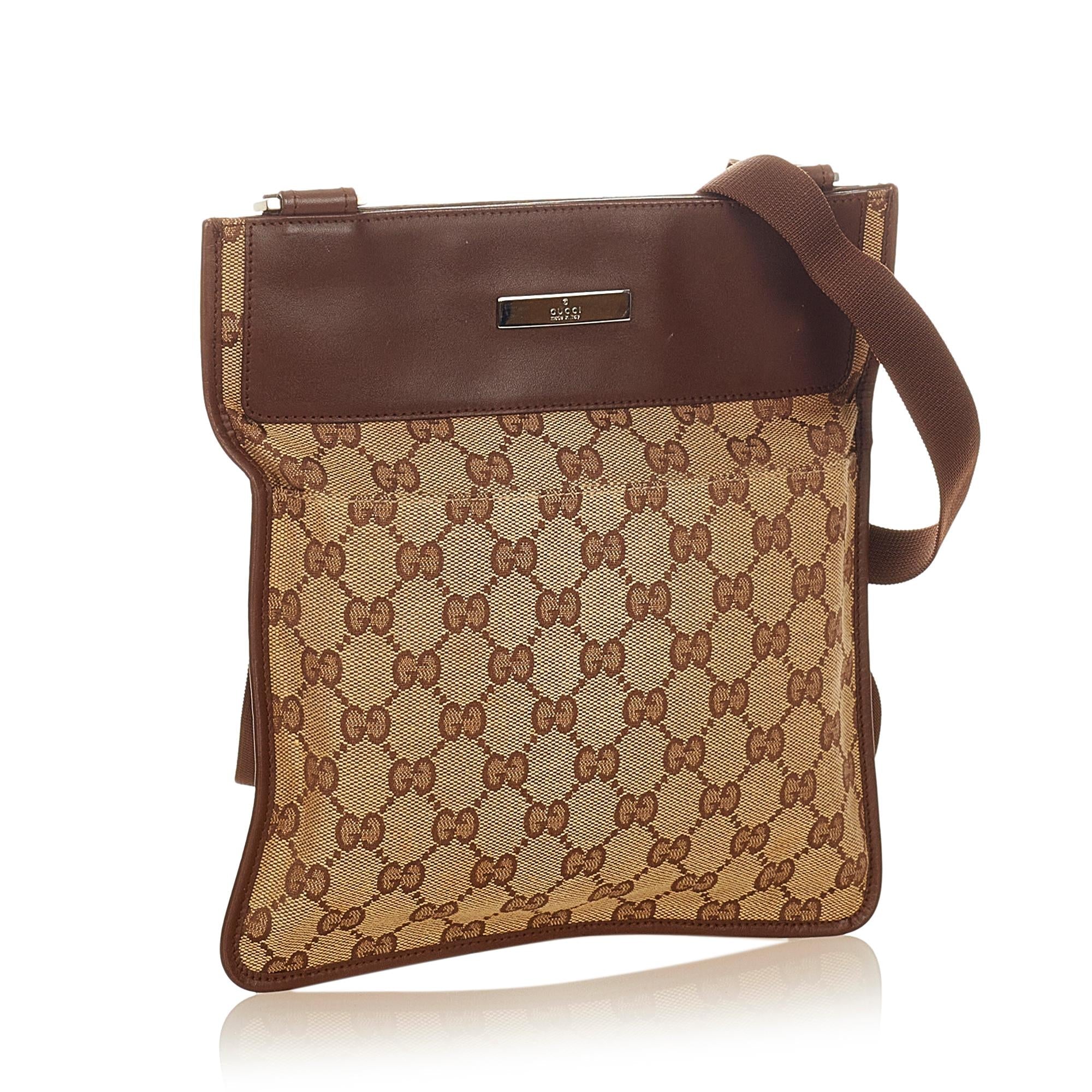 Gucci GG Canvas Crossbody Bag (SHG-25766)