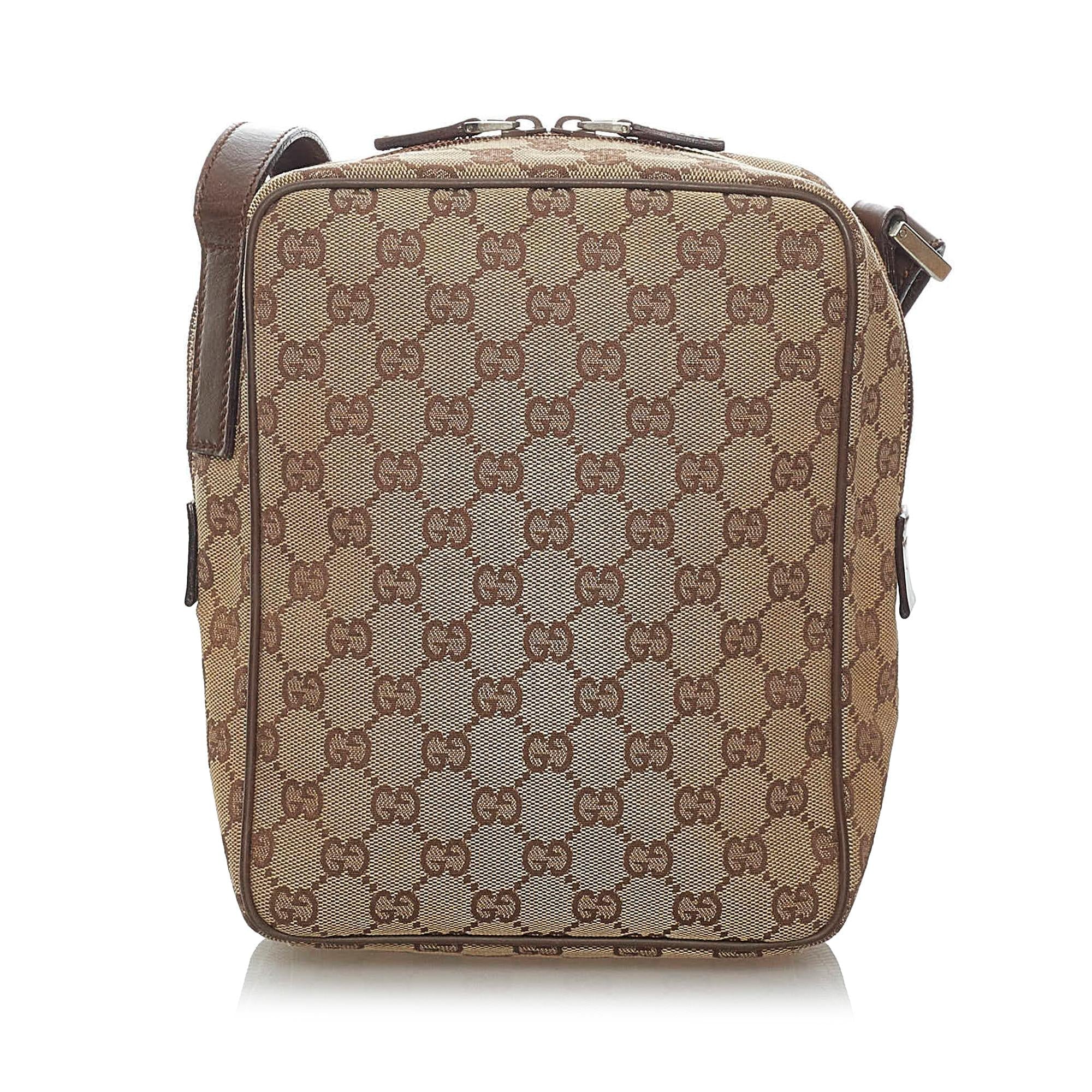 Gucci GG Canvas Crossbody Bag (SHG-29606)