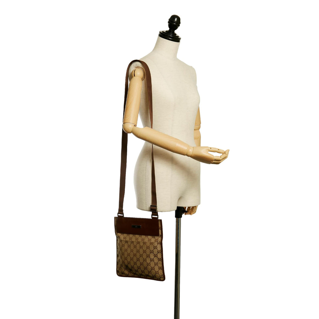 Gucci GG Canvas Crossbody Bag (SHG-30529)
