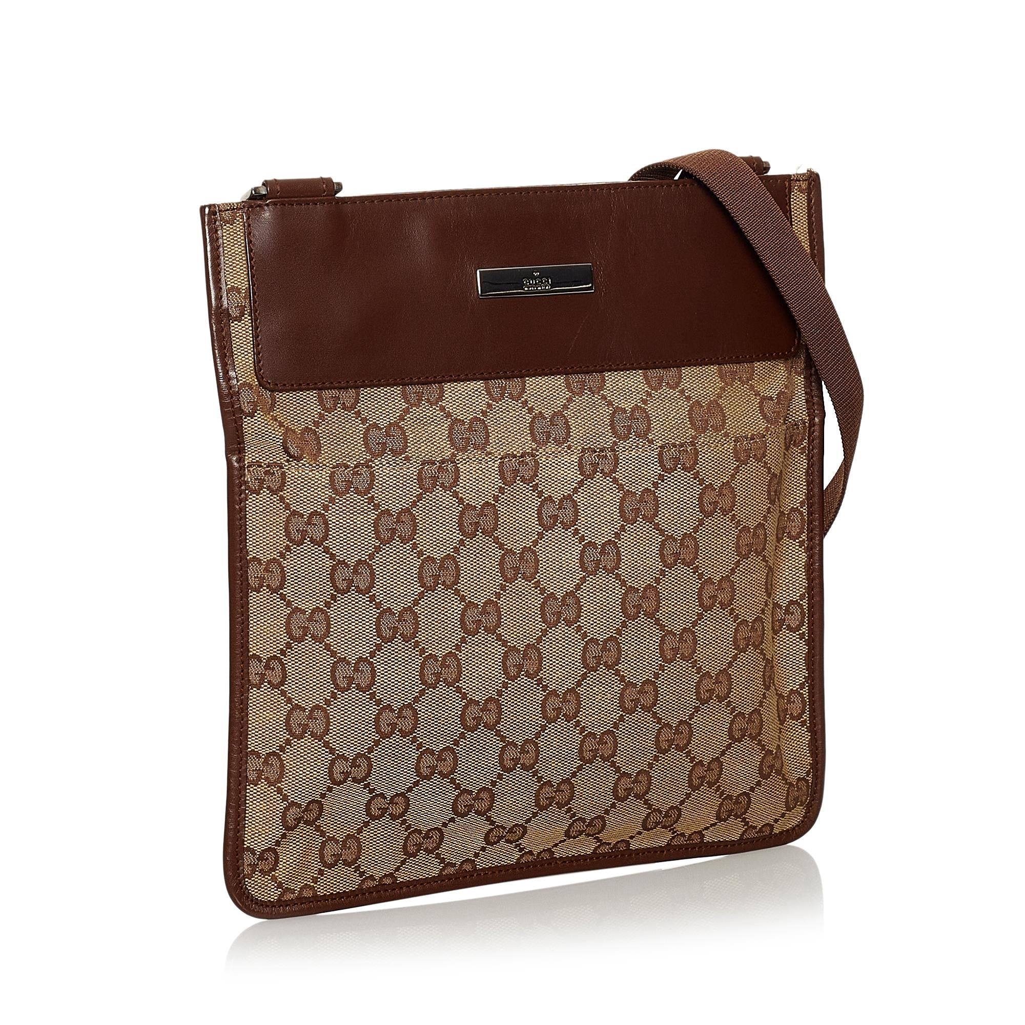 Gucci GG Canvas Crossbody Bag (SHG-30529)