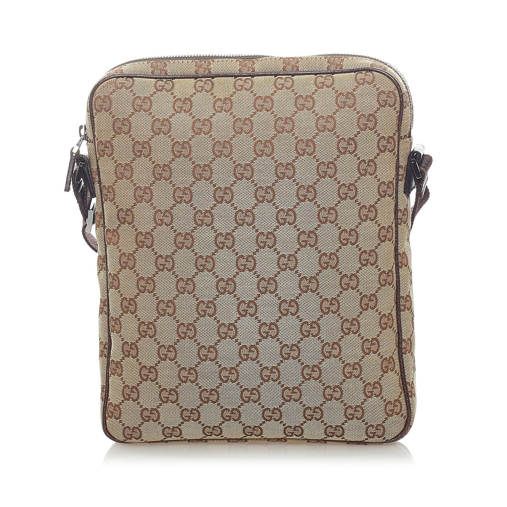 Gucci GG Canvas Crossbody Bag (SHG-31993)