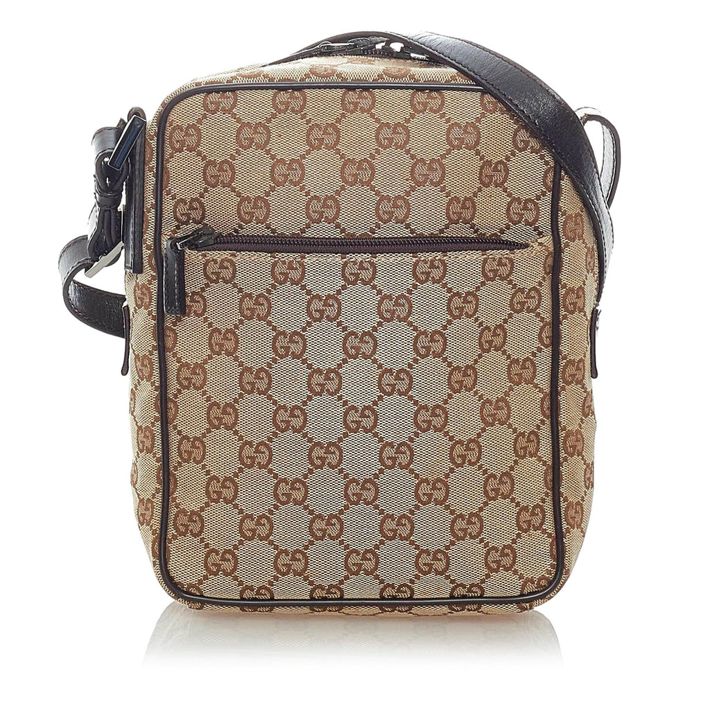 Gucci GG Canvas Crossbody Bag (SHG-32704)