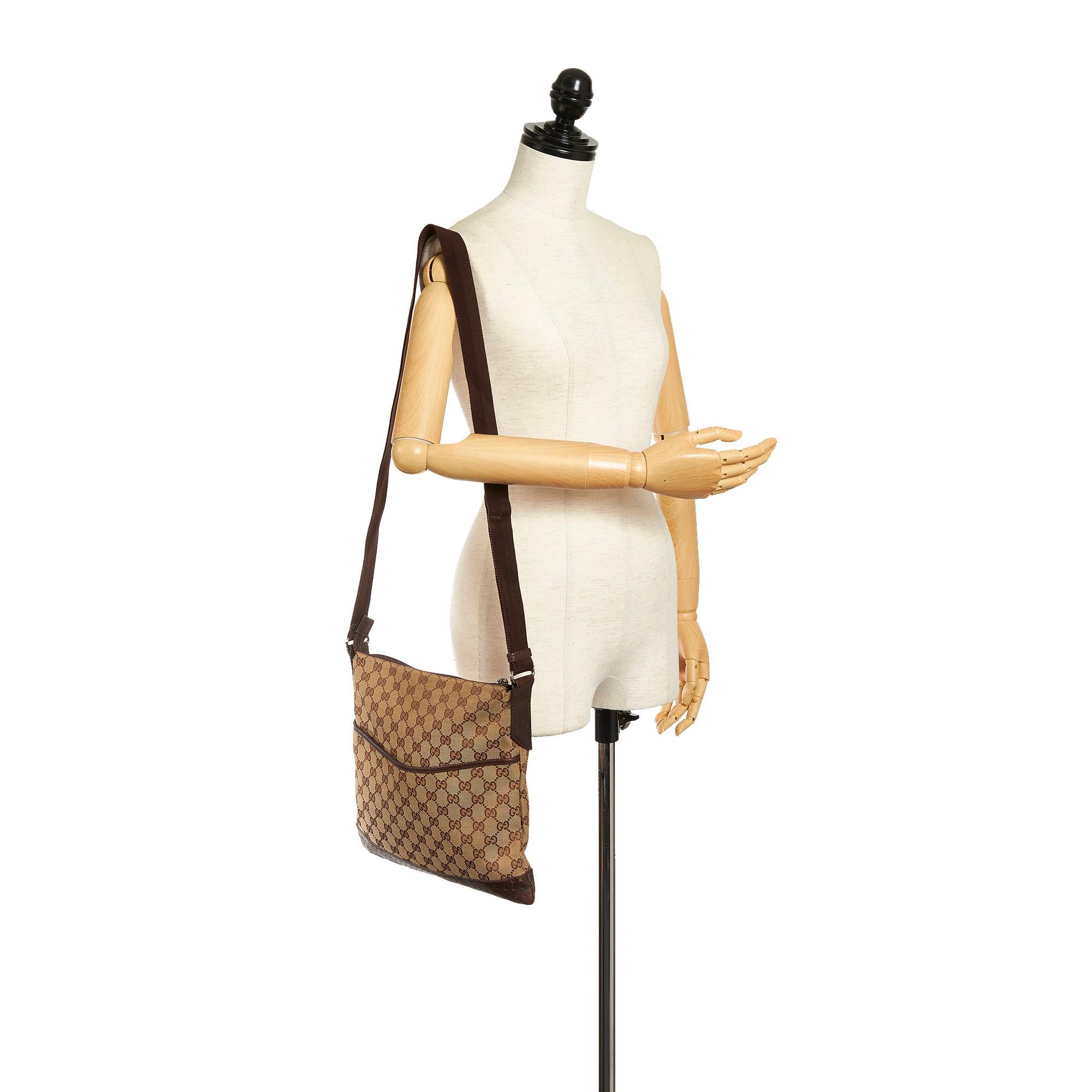Gucci GG Canvas Crossbody Bag (SHG-33750)