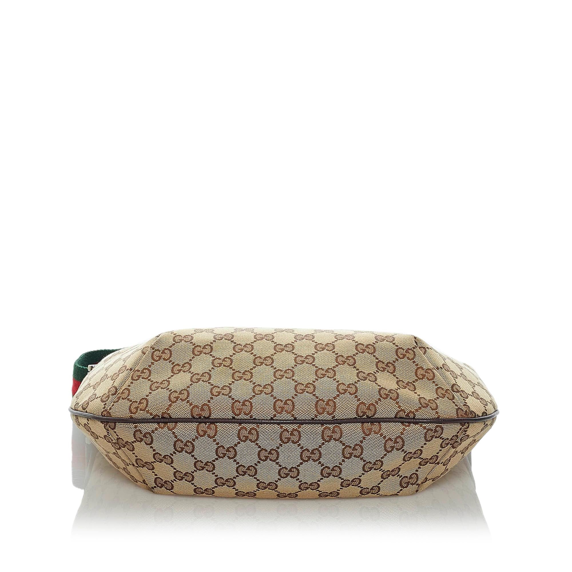 Gucci GG Canvas Crossbody Bag (SHG-34102)