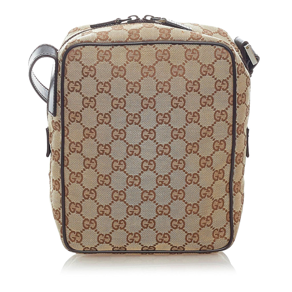 Gucci GG Canvas Crossbody Bag (SHG-34697)