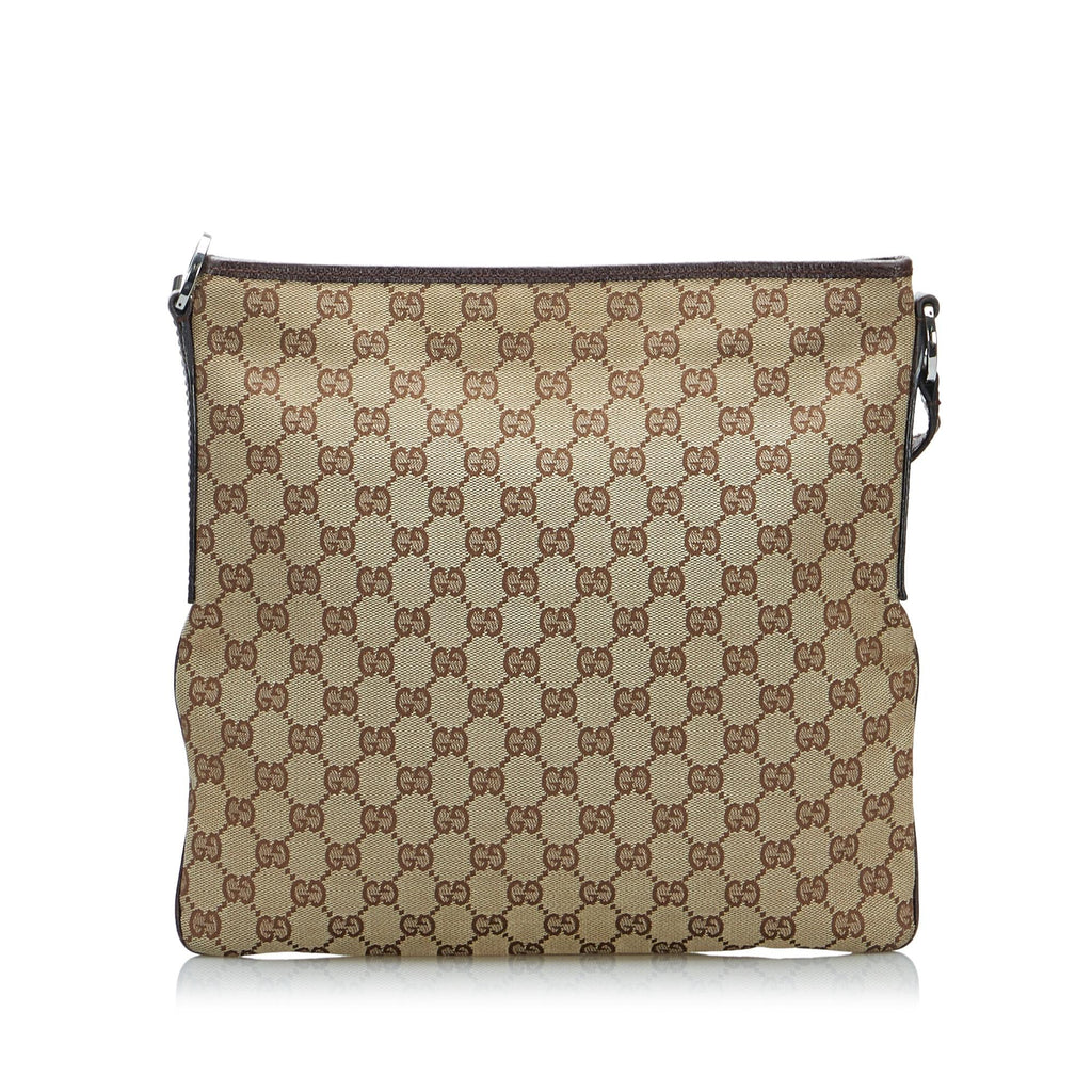 Gucci GG Canvas Crossbody Bag (SHG-RVqmST)