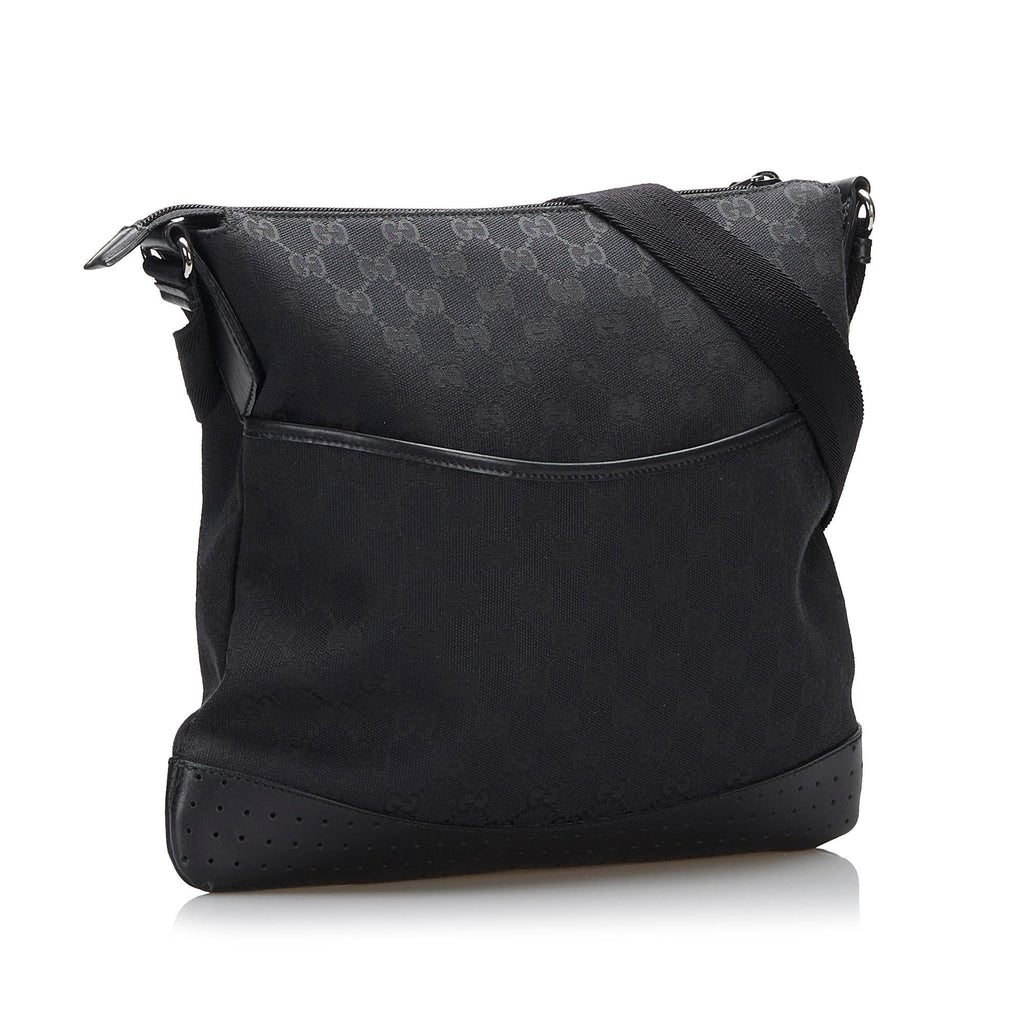 Gucci GG Canvas Crossbody Bag (SHG-RJZg7R)