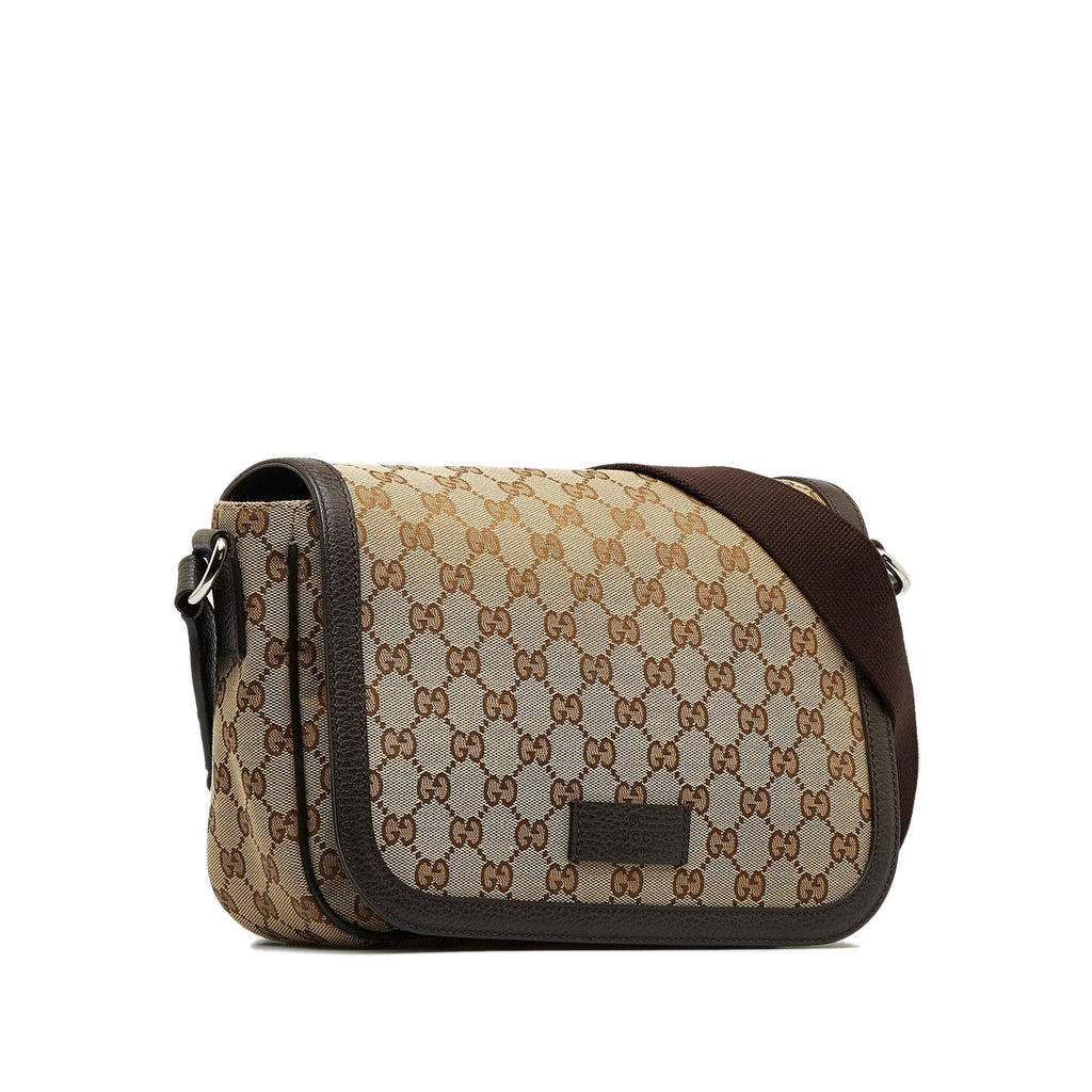 Gucci GG Canvas Crossbody Bag (SHG-5Brxdh)