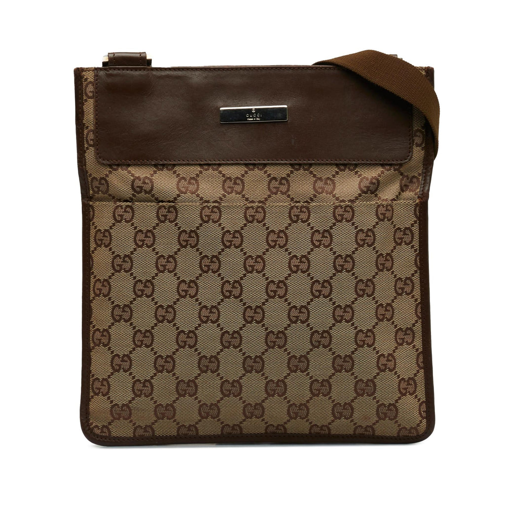 Gucci GG Canvas Crossbody Bag (SHG-XBjUiA)